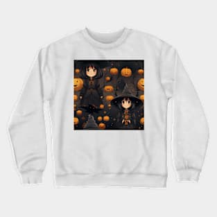 Halloween Monsters 1 - Witch Crewneck Sweatshirt